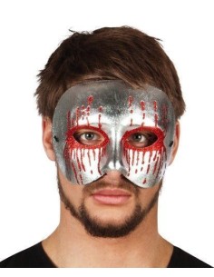 Masque ensanglanté - de haute qualité, idéal pour le carnaval, les fêtes à thème et les événements spéciaux